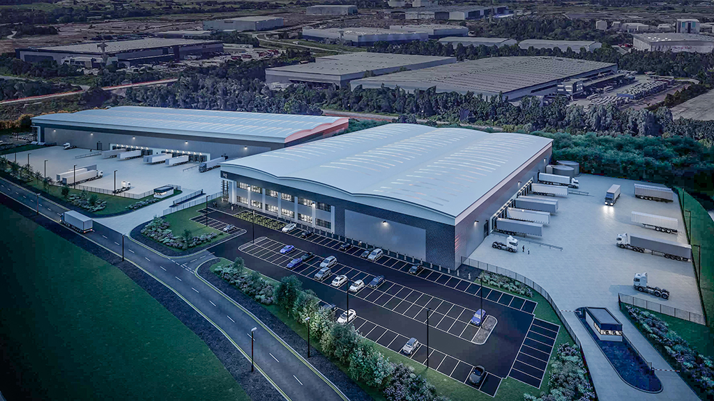 Huge new logistics hub takes shape with £21 million project